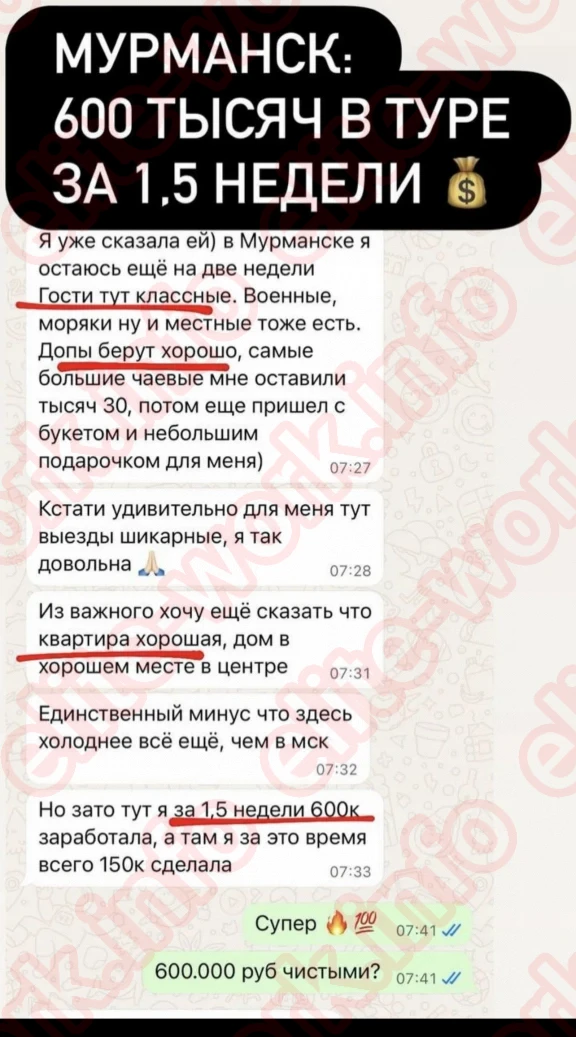 Самые высокие прайсы по России! Максимально безопасно - вакансия id10814 на EliteWork